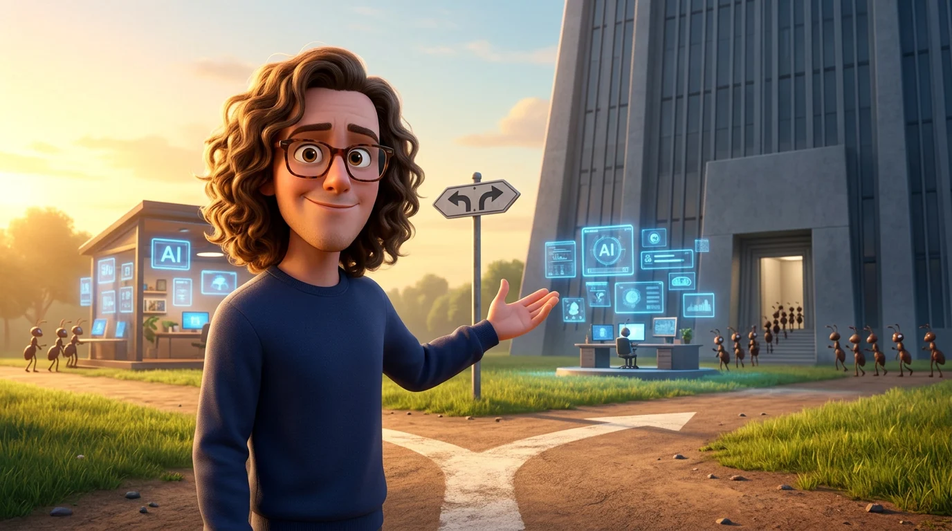 Bobe en una bifurcación entre el modelo viejo y el nuevo