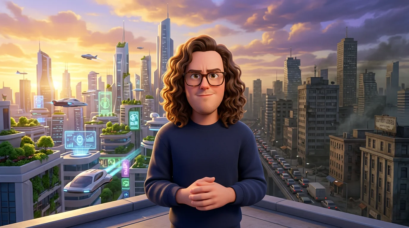 Bobe viendo dos futuros posibles